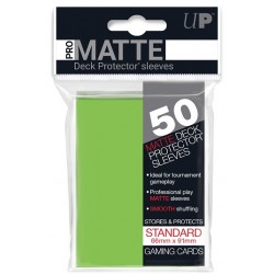 Ultra Pro Standard Card Sleeves Pro-Matte Lime Green Standard (50ct)